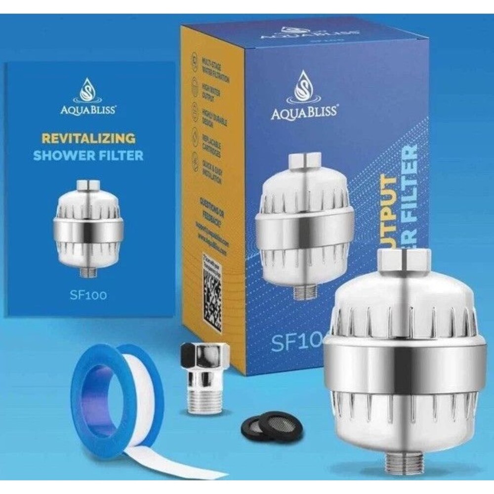 AquaBliss Multi-Stage Revitalizing Shower Filter (SF100) Brand New Sealed